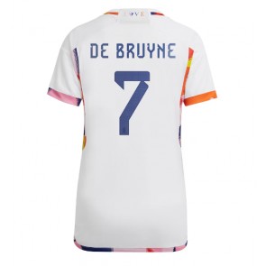 Lacne Ženy Futbalové dres Belgicko Kevin De Bruyne #7 MS 2022 Krátky Rukáv - Preč